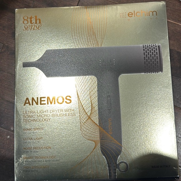 Other - Anemos Ultra-Light Hair Dryer - Gold and Gray